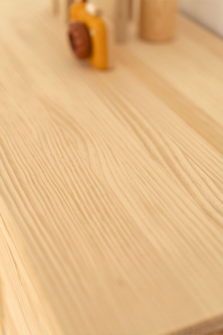 Imagen de ambiente 5 para:Armario bajo con caj&oacute;n y patas de madera maciza